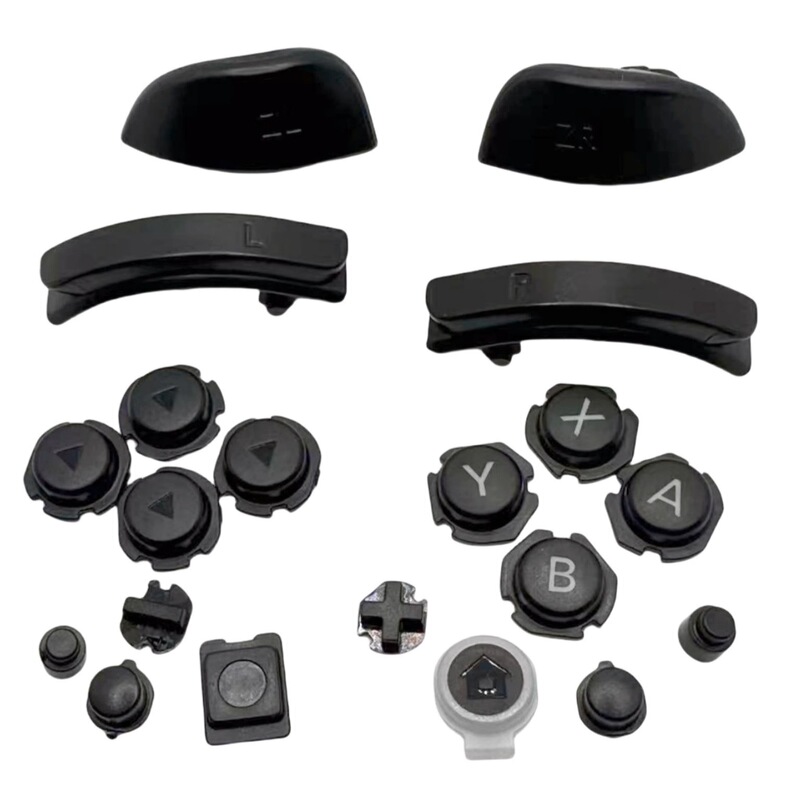 Ns Left and Right Handle Full Set of Buttons L R Zl Zr Plastic Buttons Slsr Handle Joycon 20 Sample Buttons Ns Left and Right Handle Full Set of Buttons L R Zl Zr Plastic Buttons Slsr Handle Joycon 20 Sample Buttons