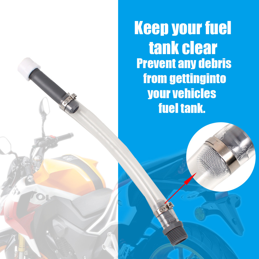 De una sola pieza entrega transfronteriza suministros de modificación del coche tubo de aceite codo titular de carreras manguera de llenado de combustible