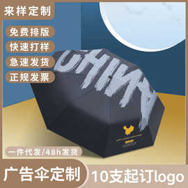 新国潮ins满印雨伞女 晴雨两用全自动折叠太阳伞个性潮流遮阳伞男