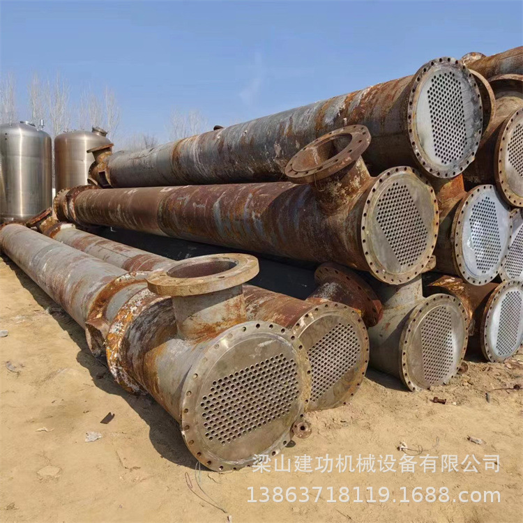 二手钛合金 钛材列管冷凝器 板式换热器 304 316不锈钢冷却器回收