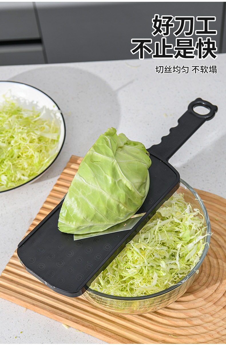 Gemüsehobel für Krautsalat Kohlschneider Rotkohl Krautkopf Reibe - Spezial-Gemüseschneider für grenzüberschreitenden Handel
