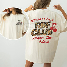 ר���羳����RBF Club Leopard Cherry T-Shirt &ndash; Retro Coquett