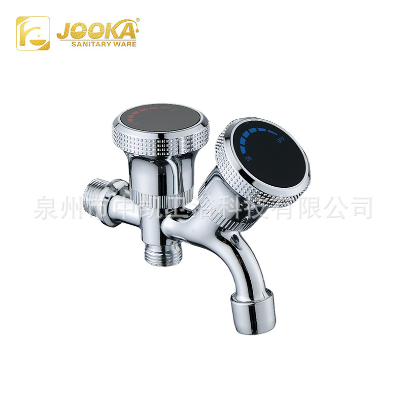 Best-Selling Models in Southeast Asia: Wall-Mounted Multifunctional Faucet for Home Use on Balconies, with One Inlet and Two Flexible Water Outlets