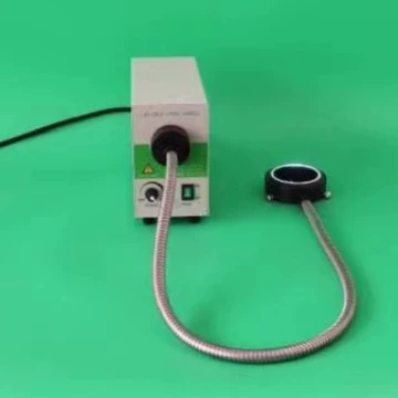 Кольцевой волоконно-оптический микроскоп Обнаружение источника холодного света Светодиодный микроскоп обработки коаксиальной высокой яркости света промышленного медицинского лечения