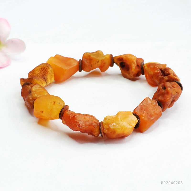 Браслет из натурального пчелиного воска Гуань Ю и русского янтаря, ювелирная фабрика, прямые поставки, дропшиппинг S2040208
