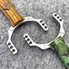 Camouflage metal hair rope, plastic street slingshot, wholesale