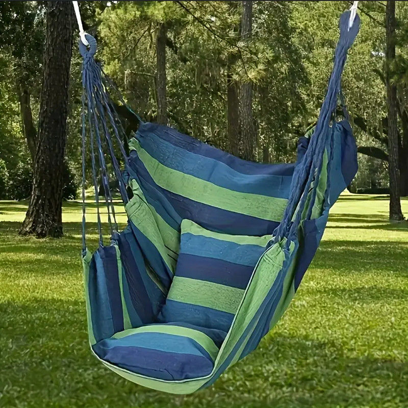 Silla colgante de dormitorio engrosada, dormitorio, hamaca para estudiantes universitarios, columpio, asiento alargado, taburete perezoso interior, mecedora