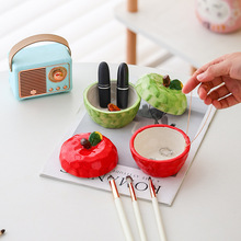 陶瓷水果收纳盒盐罐酱料杯蜡烛台杯饰品装饰容器摆件送女生礼物款