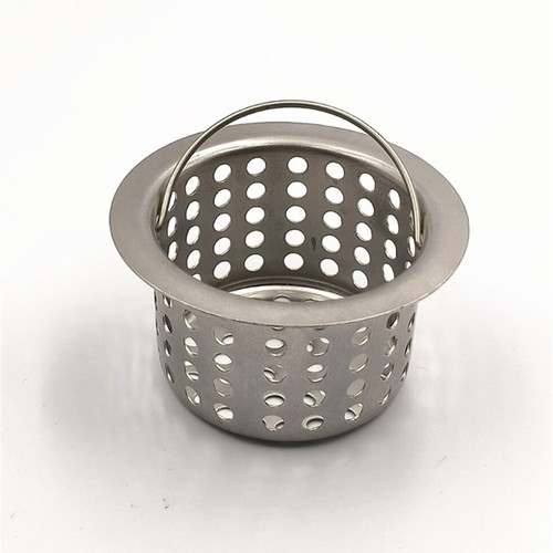 304 stainless steel filter screen sink kitchen filter drain face basin mop pool sewer pipe anti-clogging wholesale anti-odor