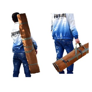 X1F Foldableing Fishing Gear Bag, Fishing Rod Bag, Soft Bag, Large Capacity Fishing Rod Cosmetics Bag, Storage Bag, Roll Rod Bag, Fishing Umbrella Bag