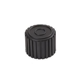 50 Round Tube Covers, Stainless Steel Tube Decorative Plugs, Durable Corrosion-Resistant Non-Slip Plastic Plugs