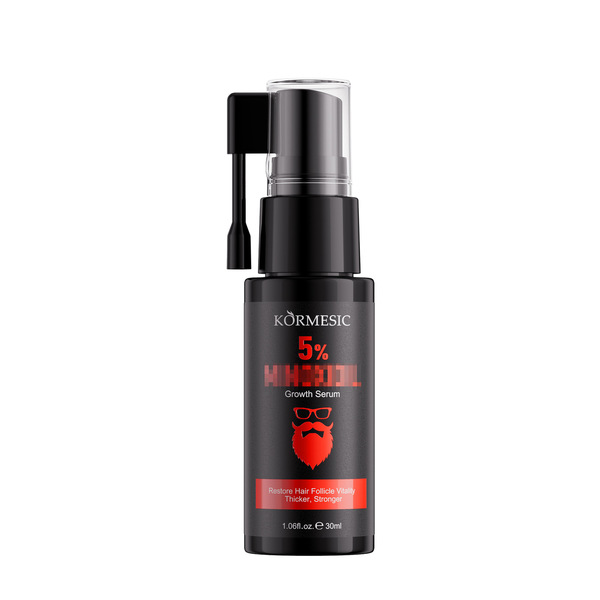 KORMESIC Men's hair and beard growth serum serum cross-border full…