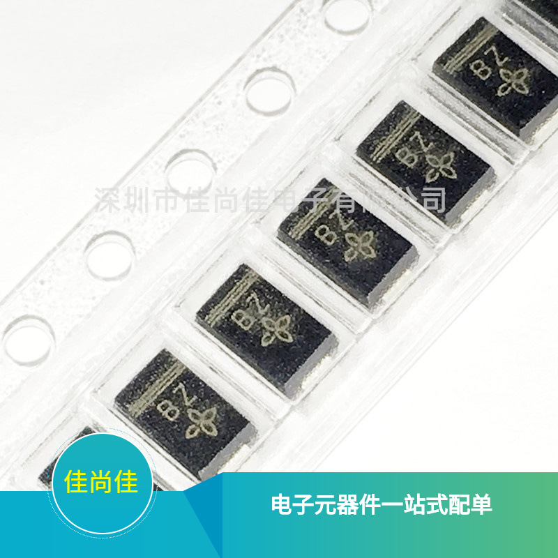 SMAJ24A 丝印BZ/IZ SMA DO-214AC 单向贴片TVS瞬变二极管