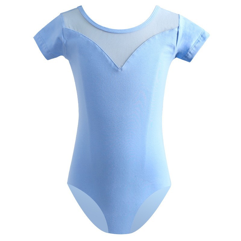 儿童舞蹈服女童春夏短袖练功服芭蕾裙女孩中国舞服芭蕾舞裙体操服