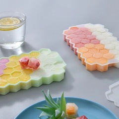 DIY Model 37 Honeycomb Ice Tray, Pure Silicone Honeycomb Ice Tray, Popsicle Box Baby Food Box Household Use