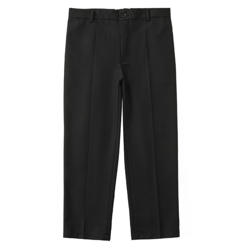 Fat boy's trousers, children's black suit trousers, boys' fattened loose dress trousers, big children's primary school uniform trousers