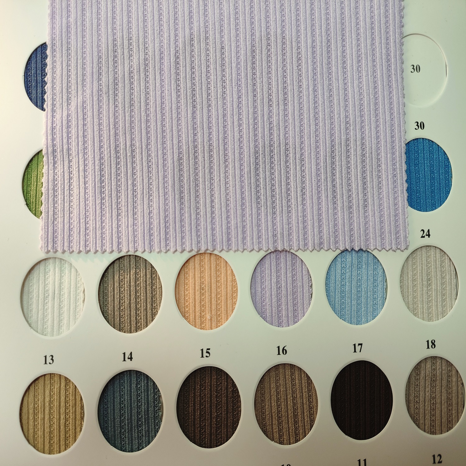 花千骨 涤氨花式罗纹 涤氨提花罗纹 针织弹力罗纹布