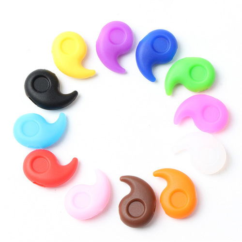Glasses accessories, glasses anti-slip sleeves, ear hooks, silicone anti-slip sleeves, earmuffs, ear clips, anti-falling, anti-falling, invisible comma style