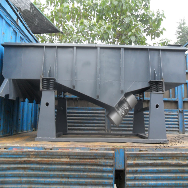 直线振动筛沙机 振动小型 振动筛选机厂家 干沙石粉振动筛