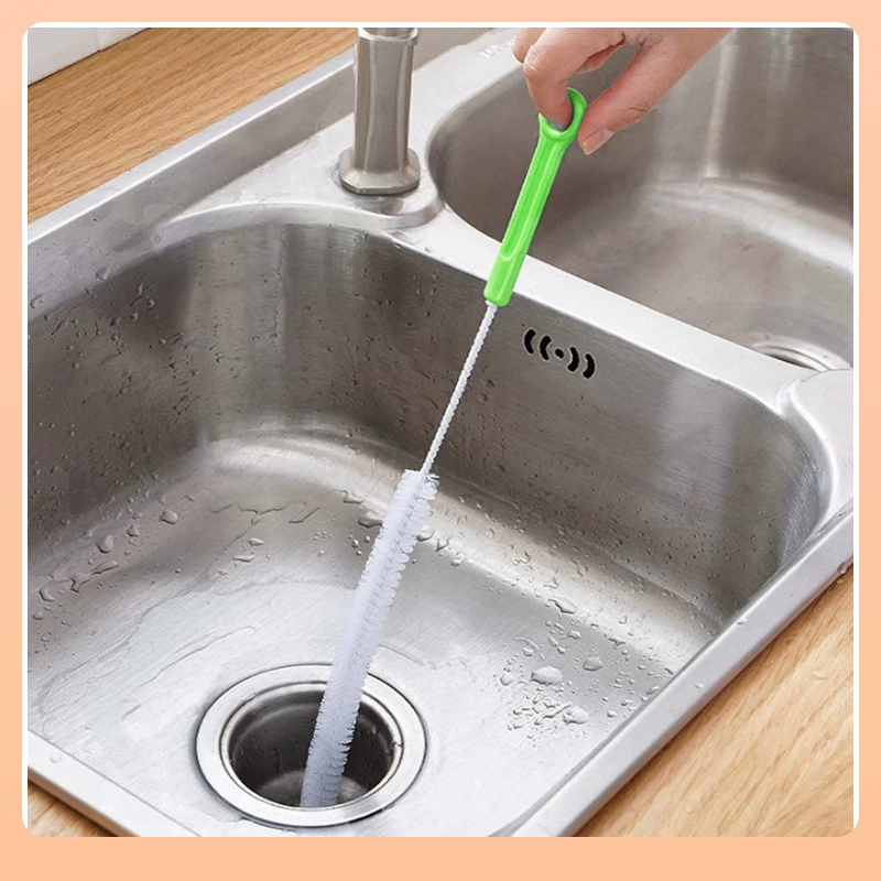 ◍71CM Flexible Pipe Cleaning Brush Sewer Dredge Sink Pool Dredge Brush Drainage Pipe Cleaning