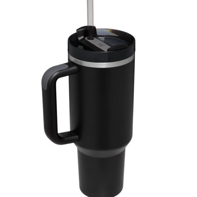 Vaso Térmico Stanley de Segunda Generación de 40 oz, Vaso para Auto de Gran Capacidad con Asa, Vaso con Pajita, Vaso Aislado, en Existencia para Dropshipping