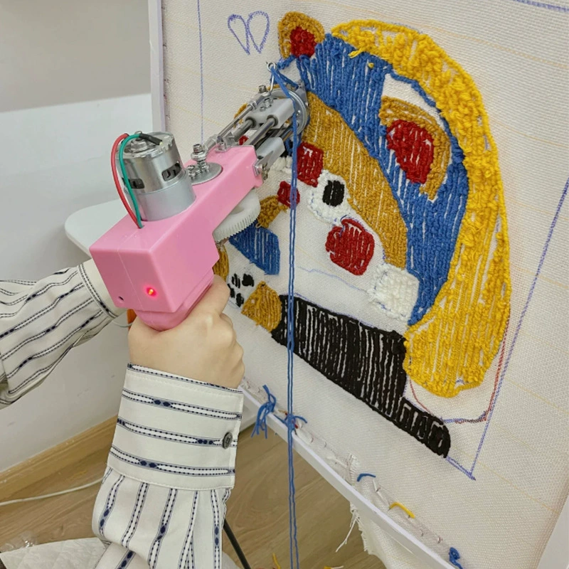 400 грамм tufing шерсть, 8-нитяный бархатный гандман вязальный ковер DIY игла вышивка шерстяной горячий кластер ряд пистолет