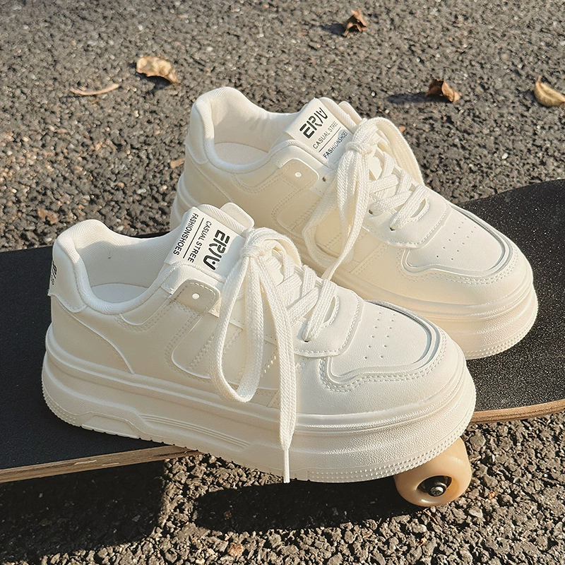 High white shoes platform, footwear, sports universal sports shoes, trend of season