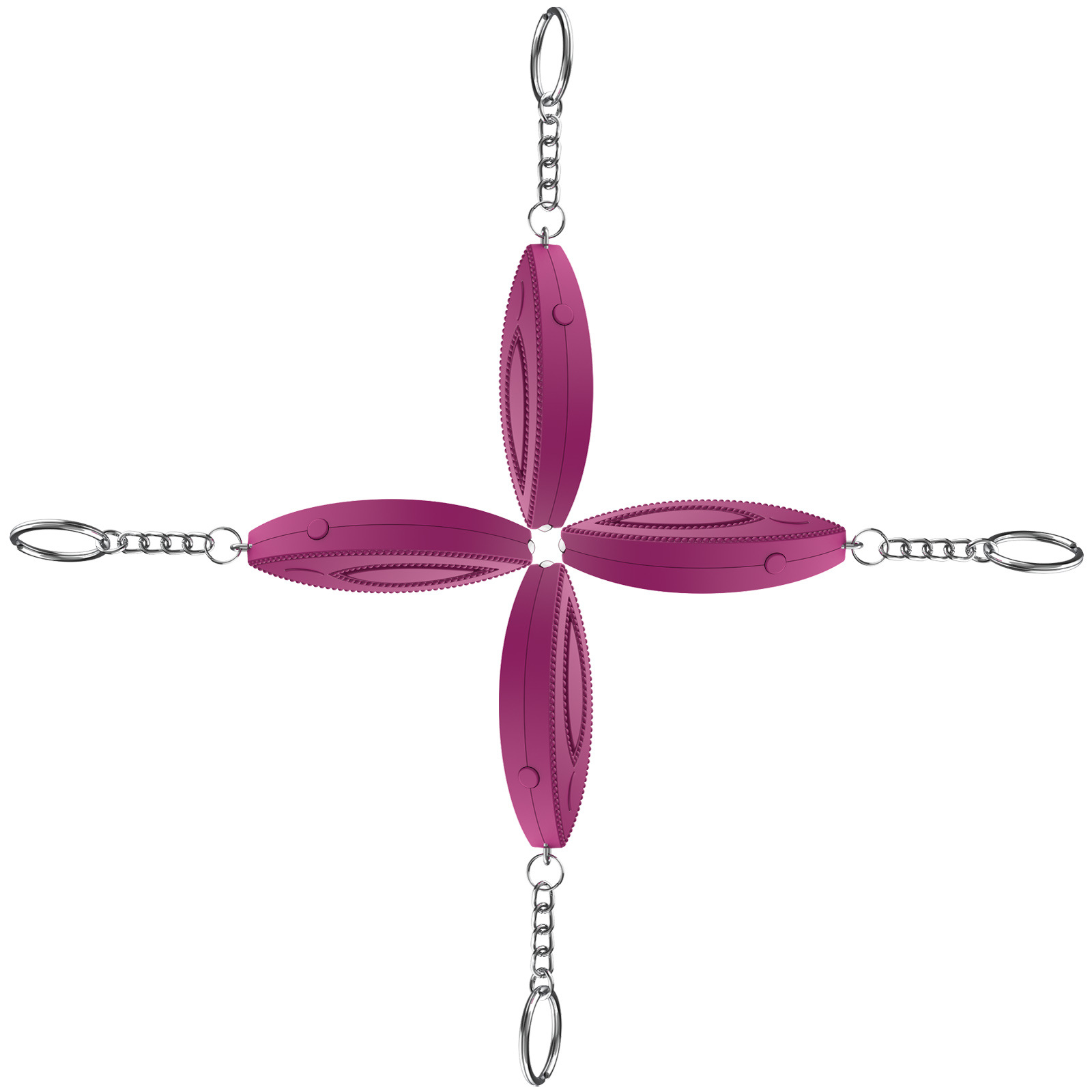 Alarma Personal Tipo Hoja MP-A04 con Luz LED para Mujeres