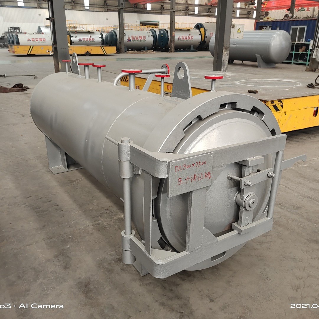现货小型木材防腐罐DN800长3000型高温高压木材防腐处理罐价格