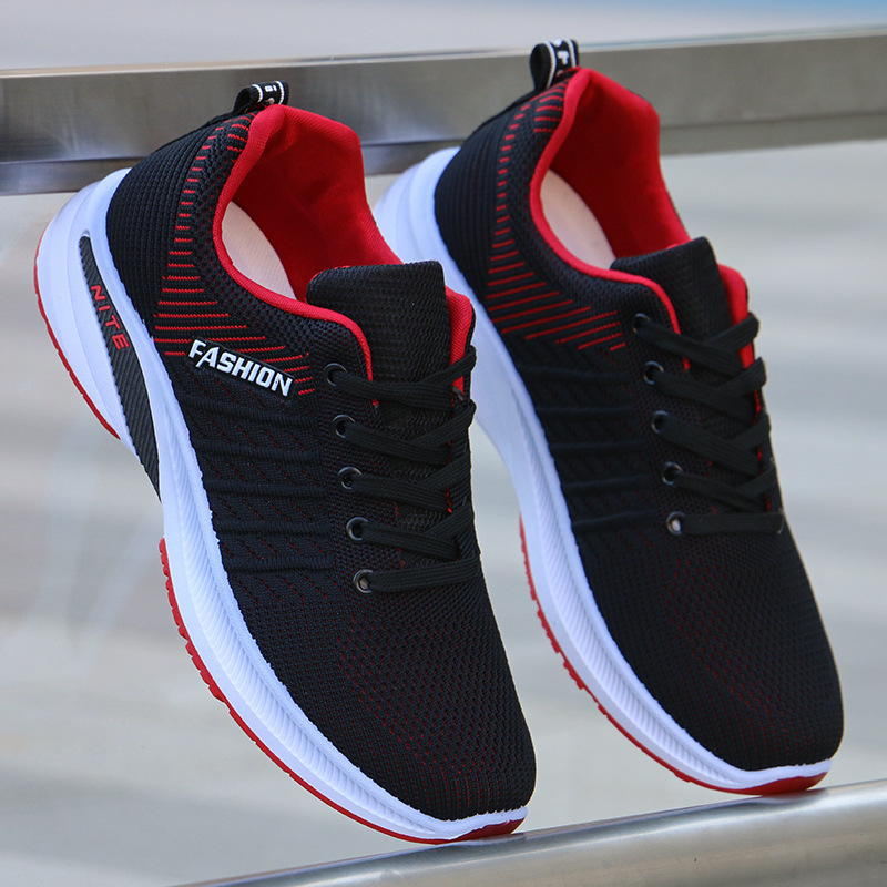 블랙 레드 F38 [메쉬 통기성]