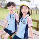 Jinmier kindergarten Garden clothes summer short sleeve suit college style graduation children's school uniform summer primary school student class clothes