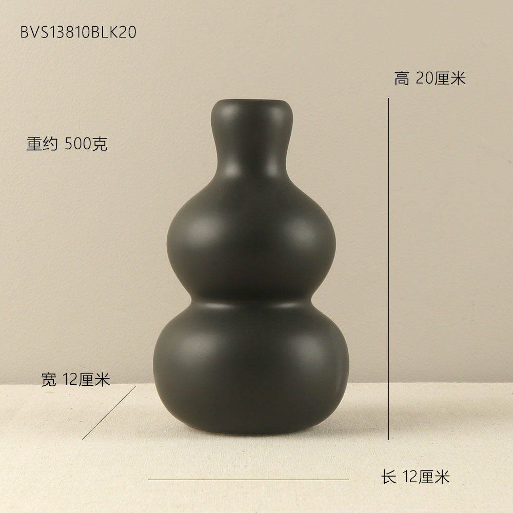 벙어리 블랙 12*12*20cm