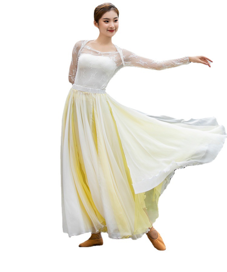 Classic modern ethnic skirt