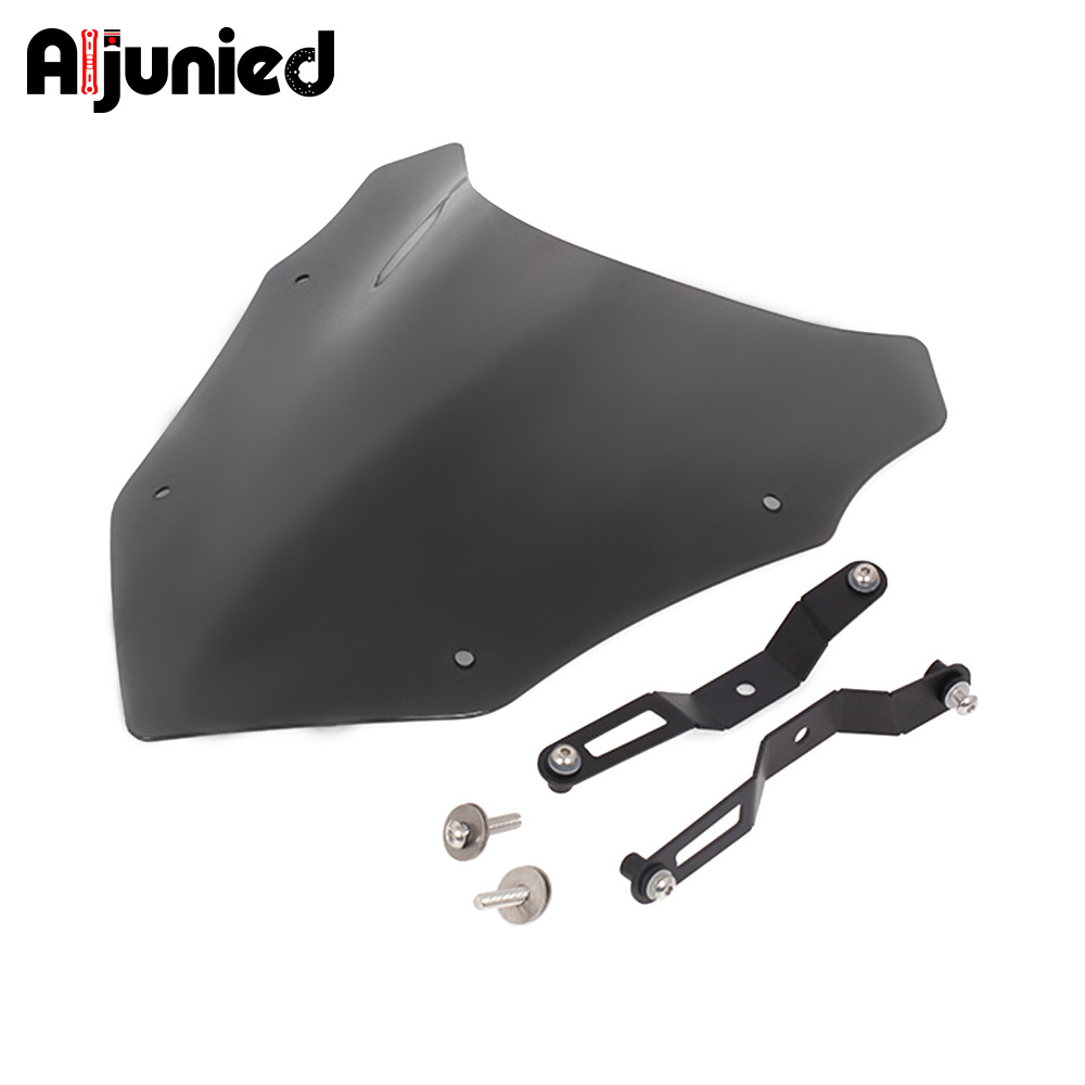 Yamaha Motorcycle Windshield Windscreen Deflector for Yamaha MT03 (Motorcycle front windshield) - mt03-windshield-bracket