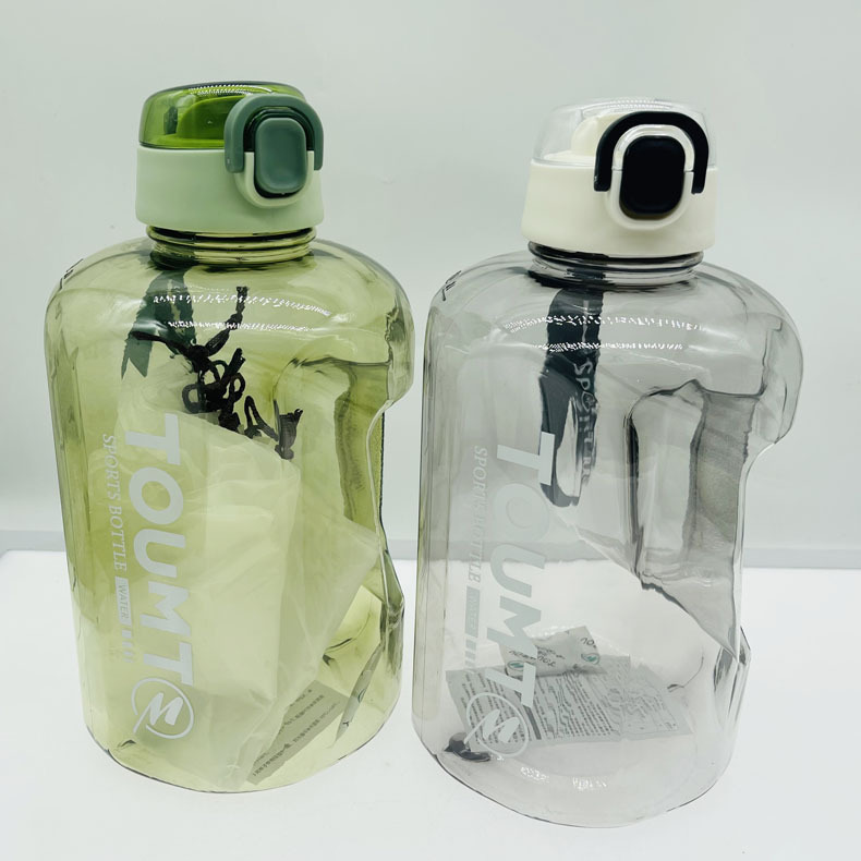 Duomedo tonelada barril PC cubo de plástico hervidor 2200ml grande bebida directa taza agua portátil fábrica