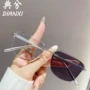 无框感光铝镁超轻老花镜
