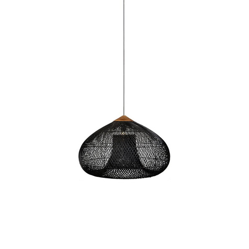 Southeast Asian Rattan Pendant Lights, Japanese Restaurant Pendant Light Customization, Homestay Tea Room Zen Retro Rattan Woven Handmade Lamp