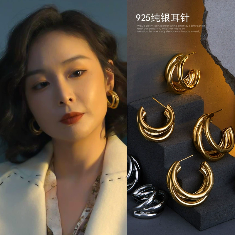 Ретро метал Люкс модные универ earrings высококлассные оптом