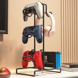 Desktop Storage Organizer with Handle for Dormitory, Good for Mobile Gaming, Wireless Stand, Headphone Holder, Dropshipping