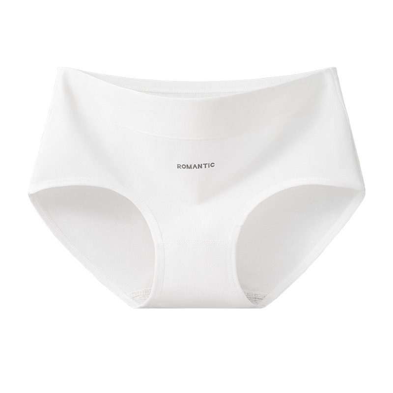 Deportes nuevo estilo algodón anti-pellizco cadera 10A entrepierna antibacteriana entrepierna de algodón transpirable cintura media pantalones deportivos simples para mujer