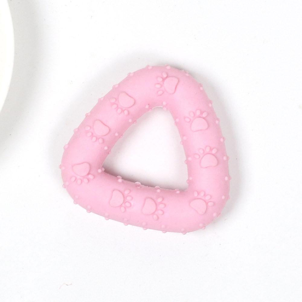 Triángulo Estrella Rosa 55g 7.5cm con Bolsa OPP