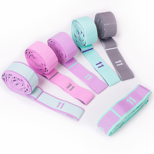 Yoga stretching band resistance band elastic band one-legged horse training device dance band hip-opening ligament stretching resistance band