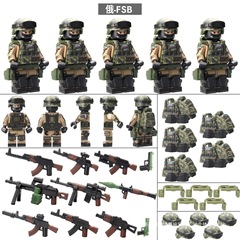 レゴ軍事MOCロシア連邦特殊兵FSB悪役の子供との互換性があります。