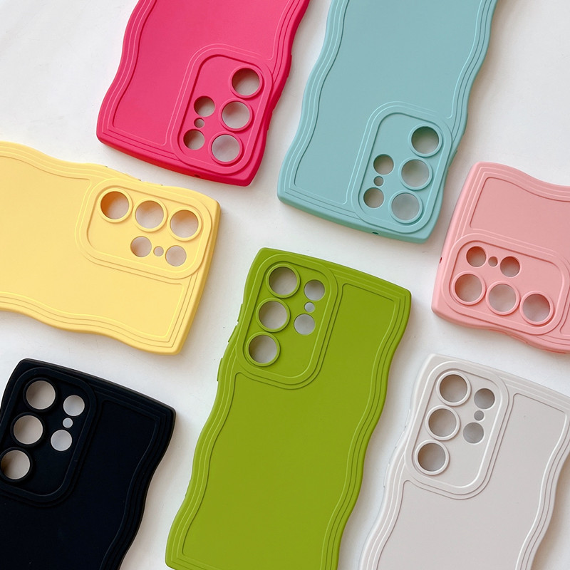 Suitable for Samsung S25/S26/A57/A36 Mobile Phone Case A52/A73/A36A06 Silicone S23Fe Anti-Fingerprint