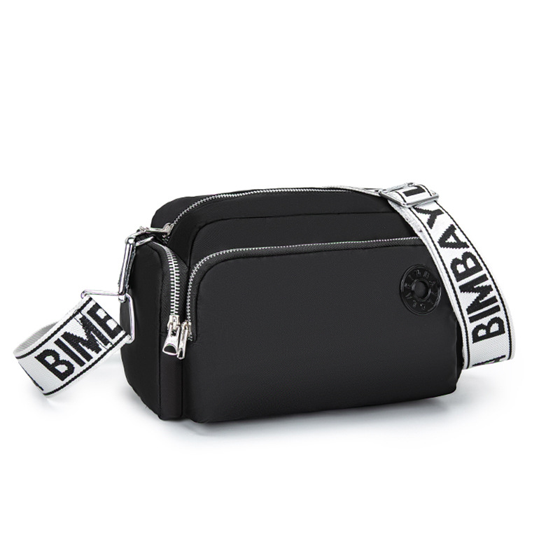 Español bi M nuevo bolso de hombro Binba BA y lo la ronda lo go bolsa de mensajero bolso de las mujeres