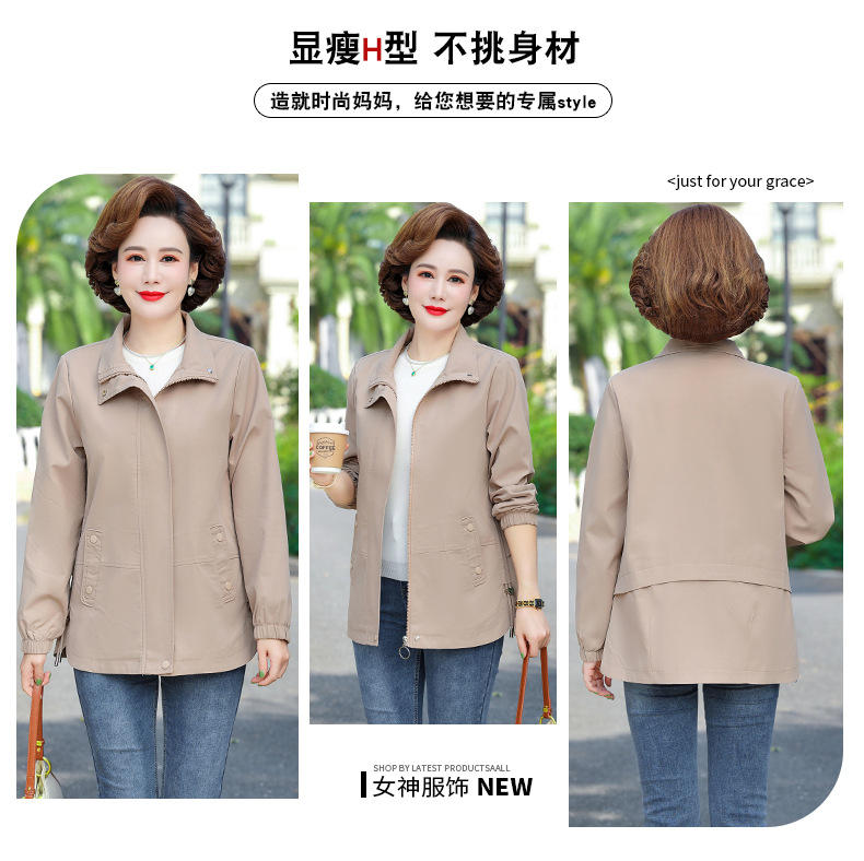 D7314 810K ÁO KHOÁC NỮ TONTDI BIG SIZE NGOẠI CỠ MÙA XUÂN THU ĐÔNG TRUNG NIÊN THỜI TRANG NỮ G03 SẢN PHẨM MỚI
