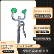 工厂批发现货速发双头台式移动便携式紧急洗眼器配软管YP-202