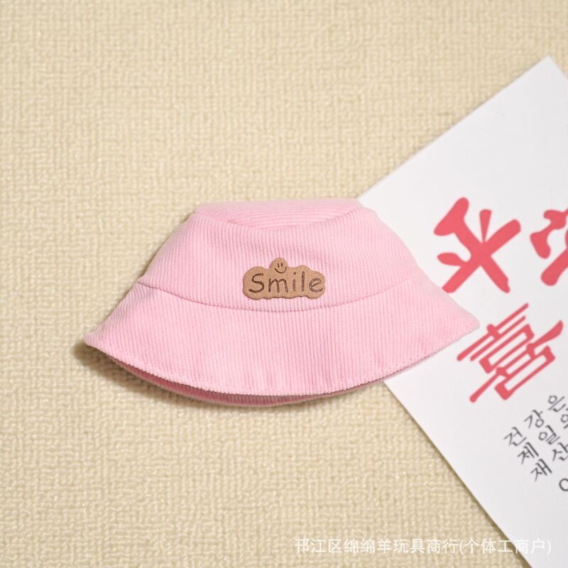 17cmラブブ人形漁師帽エナメル製ペンダント人形ヘッドウェアぬいぐるみおもちゃ交換用帽子|undefined