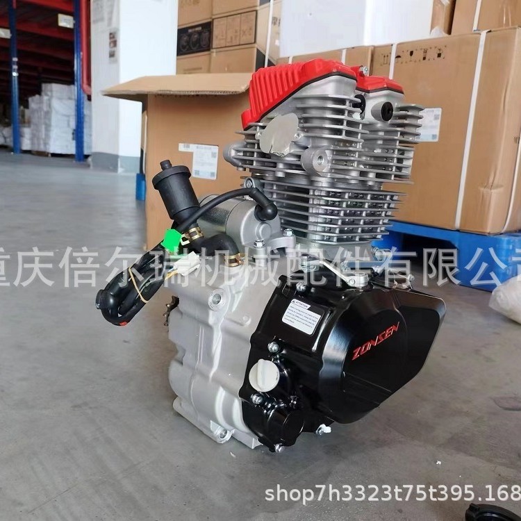 Motor refrigerado por aire de cuatro válvulas y seis velocidades modificado para motocicleta todoterreno Zongshen 300CBRL