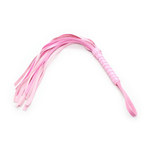 Manufacturer Direct Sales Erotic Products Red Black Pink White Leather Whip Wholesale Adult Toys Scatter Whip